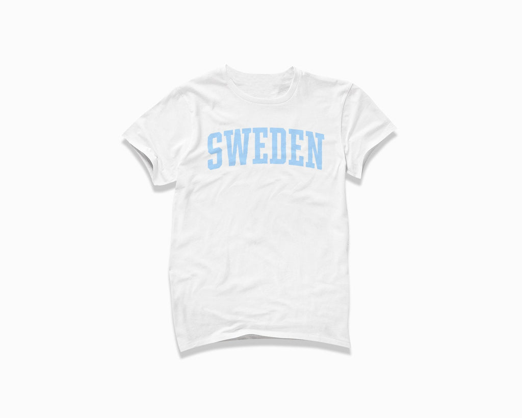 Sweden Shirt - White/Light Blue