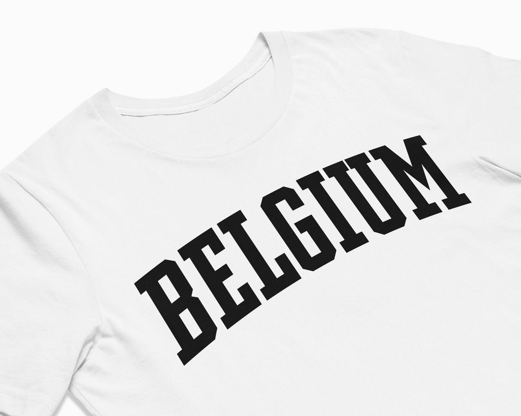 Belgium Shirt - White/Black