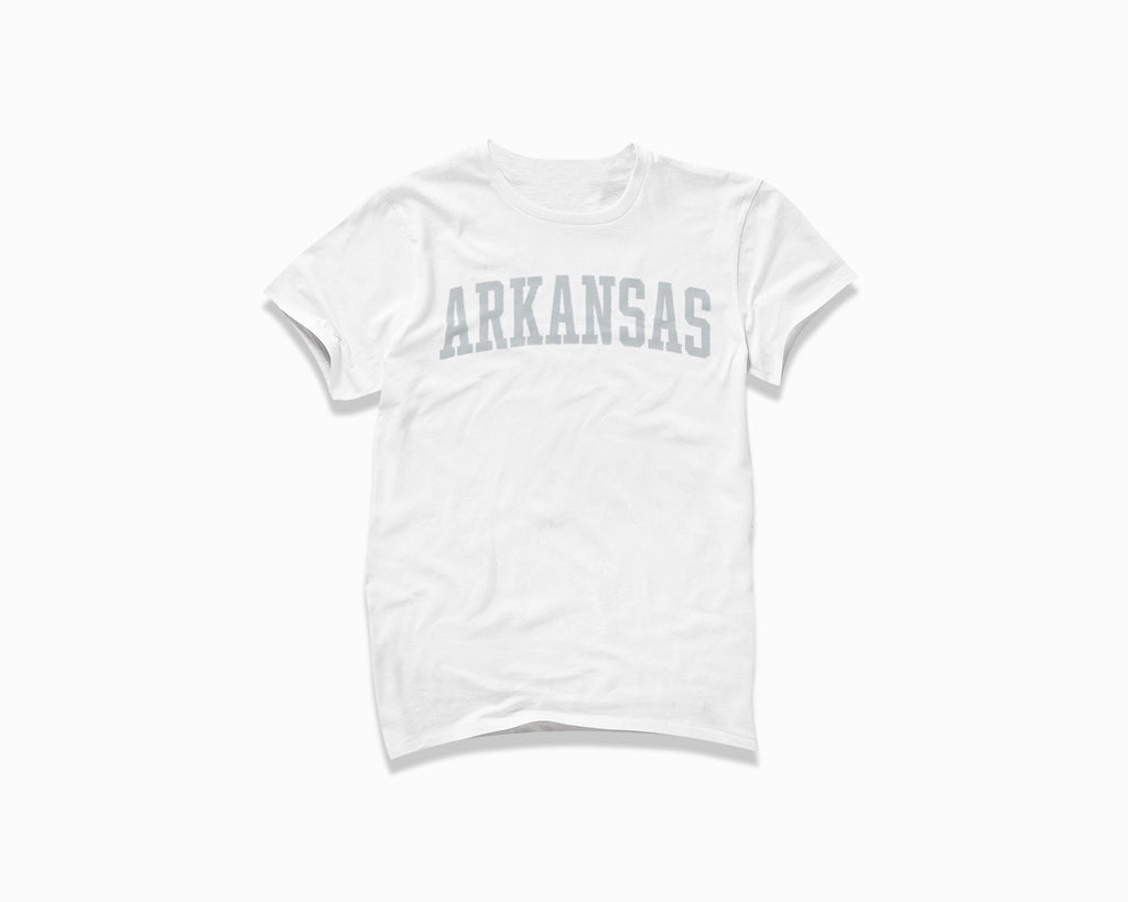 Arkansas Shirt - White/Grey