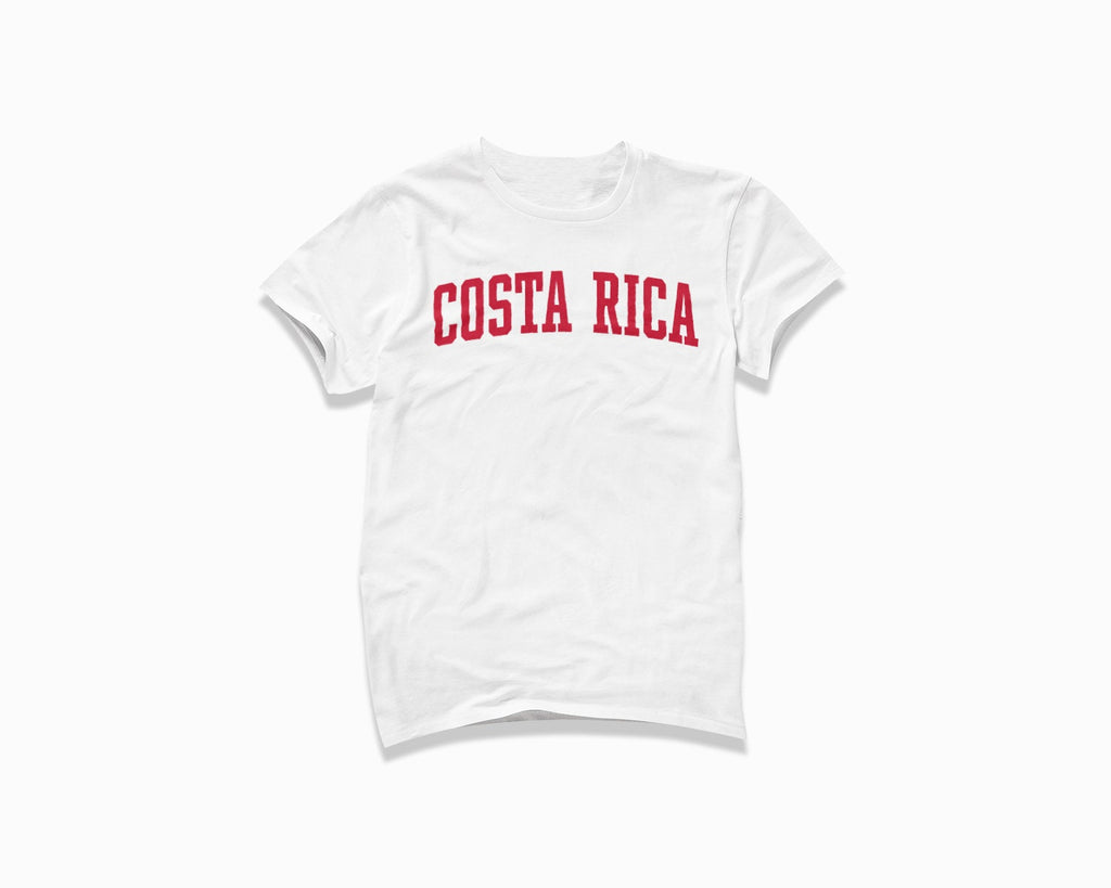 Costa Rica Shirt - White/Red