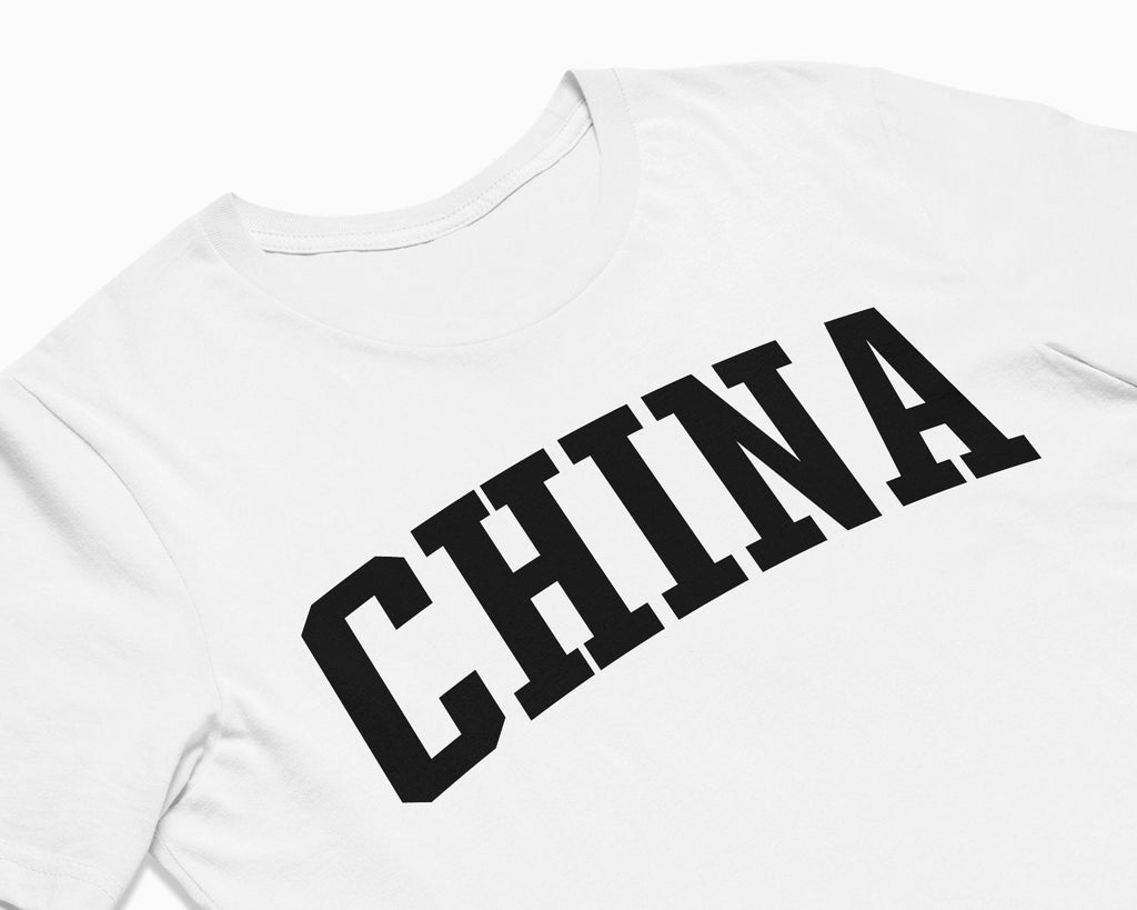 China Shirt - White/Black