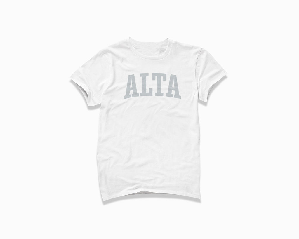 Alta Shirt - White/Grey