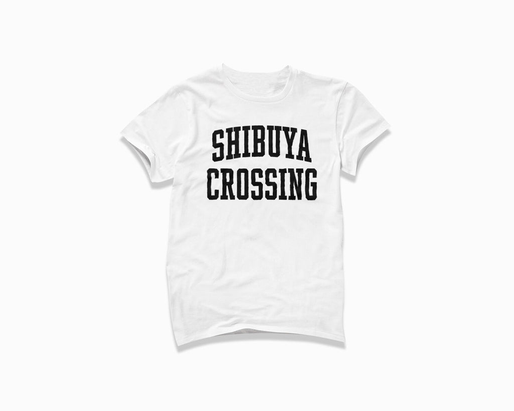 Shibuya Crossing Shirt - White/Black