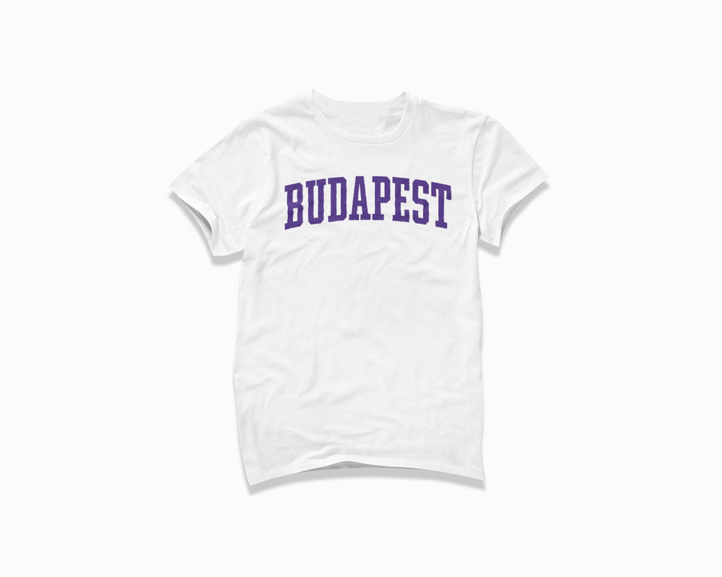 Budapest Shirt - White/Purple