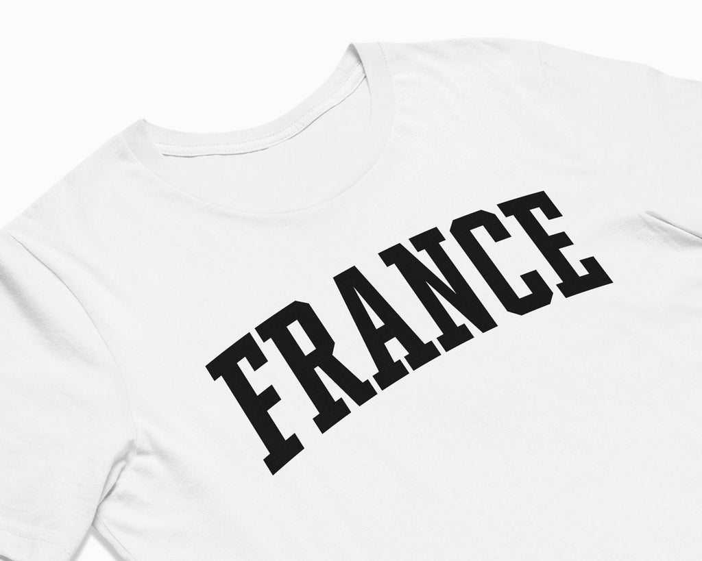 France Shirt - White/Black