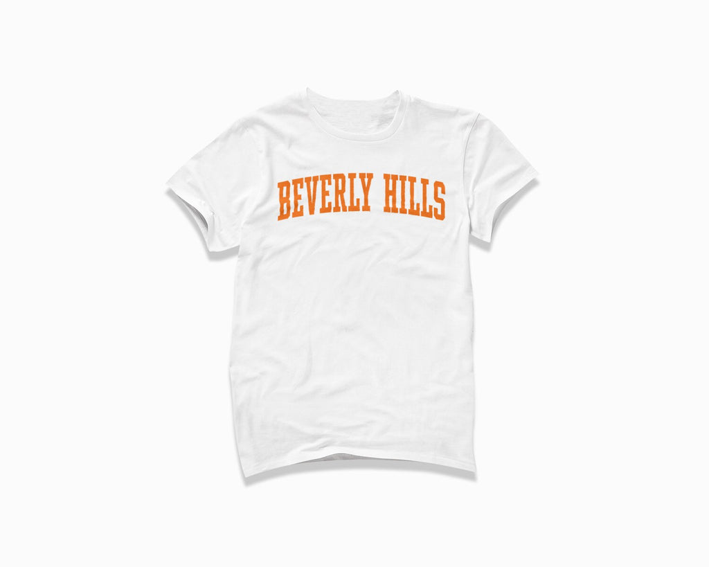 Beverly Hills Shirt - White/Orange