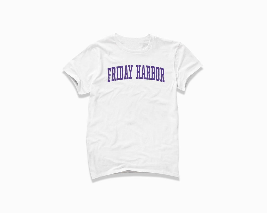 Friday Harbor Shirt - White/Purple