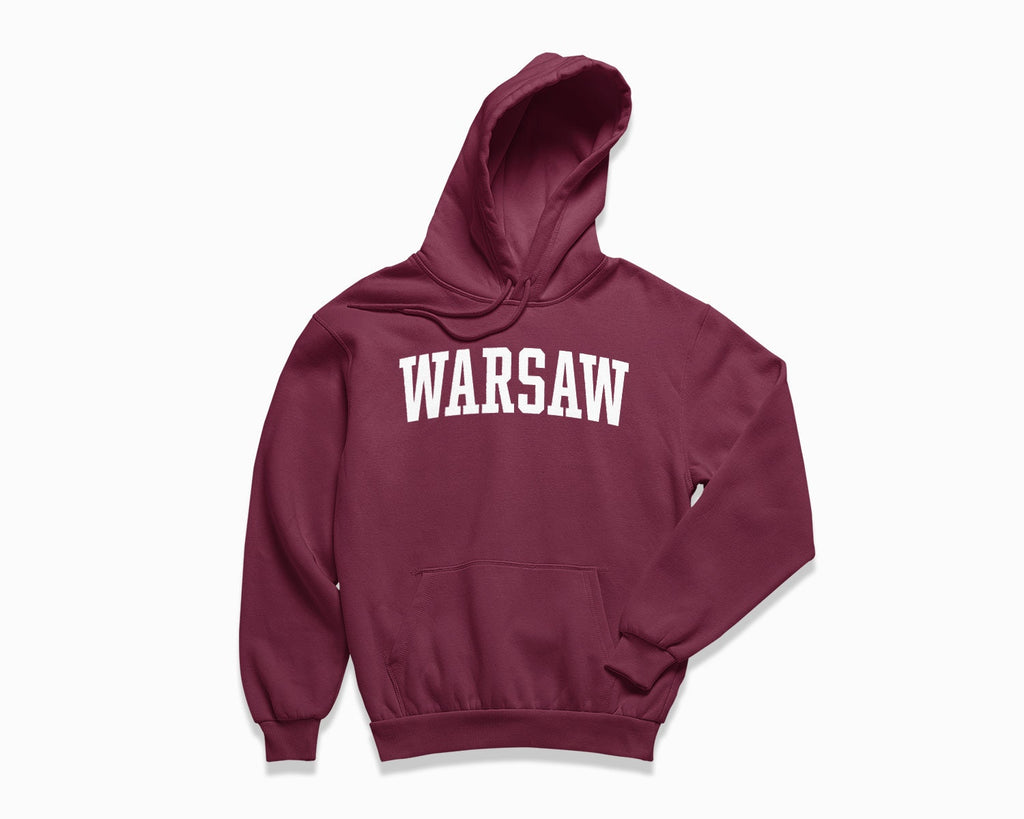 Warsaw Hoodie - Maroon