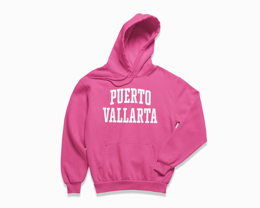 Puerto Vallarta Hoodie - Fuchsia