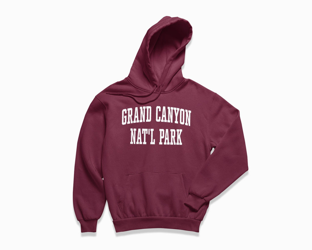 Grand Canyon National Park Hoodie - Maroon