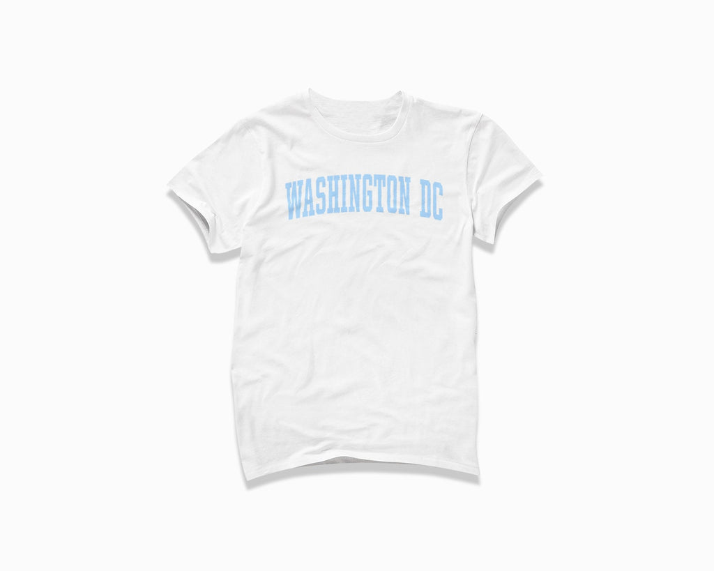 Washington DC Shirt - White/Light Blue
