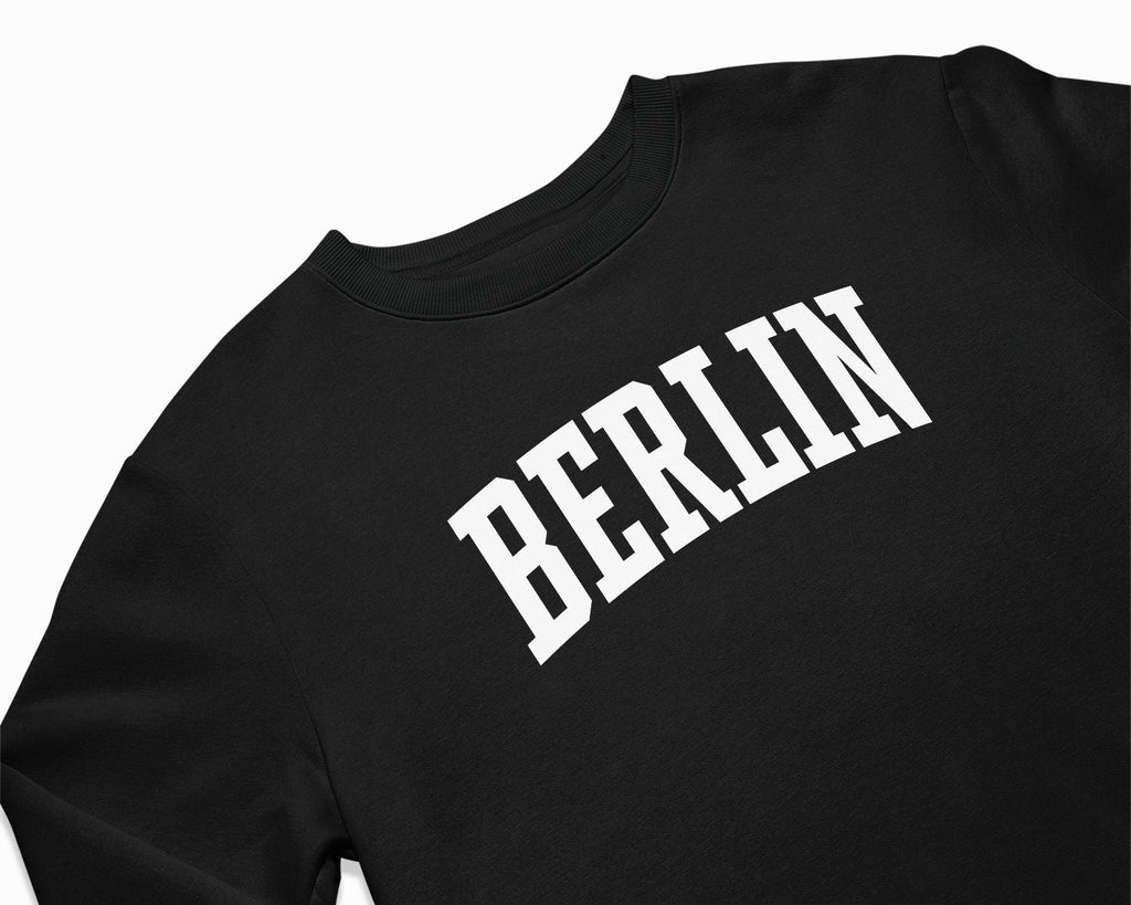 Berlin Crewneck Sweatshirt - Black