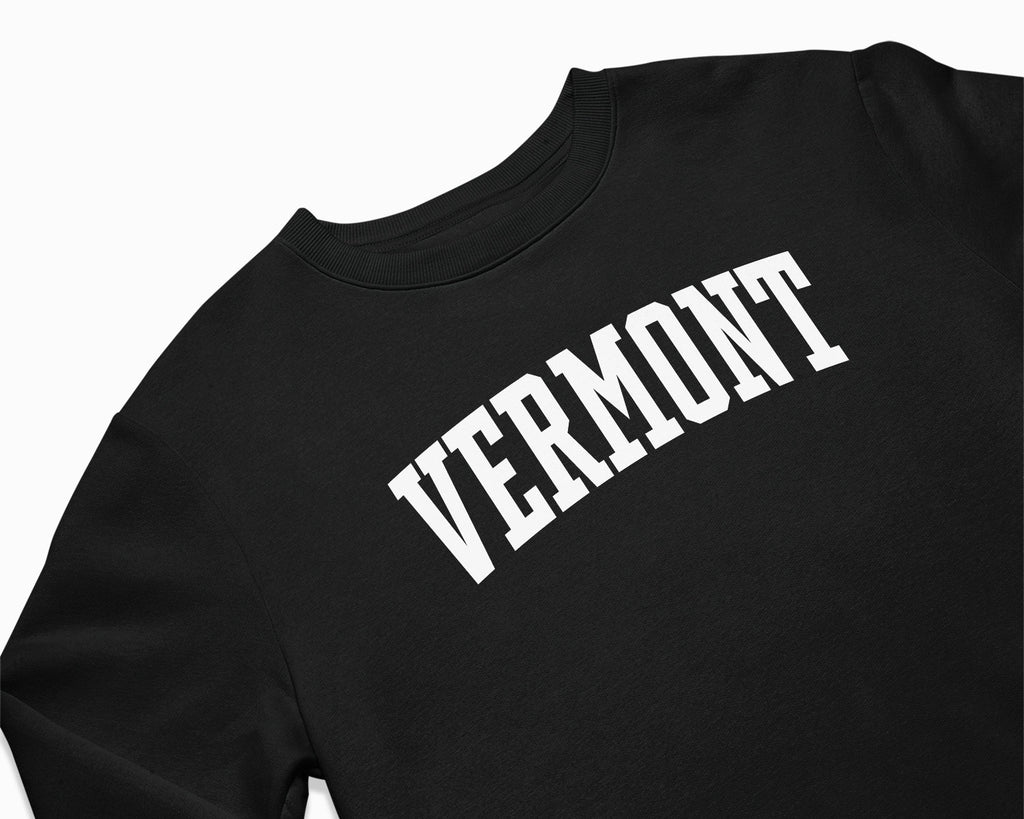 Vermont Crewneck Sweatshirt - Black