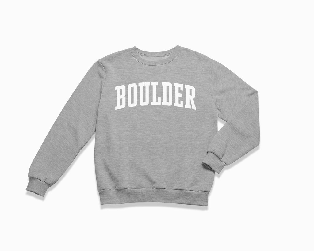 Boulder Crewneck Sweatshirt - Sport Grey