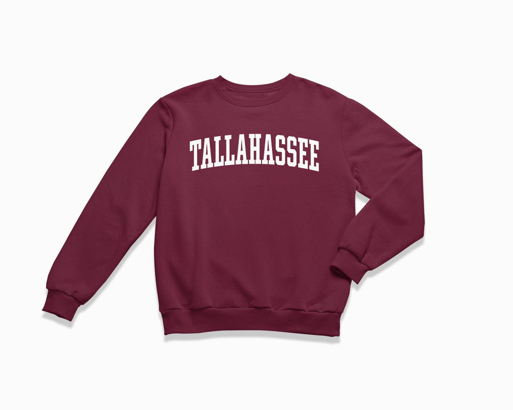Tallahassee Crewneck Sweatshirt - Maroon