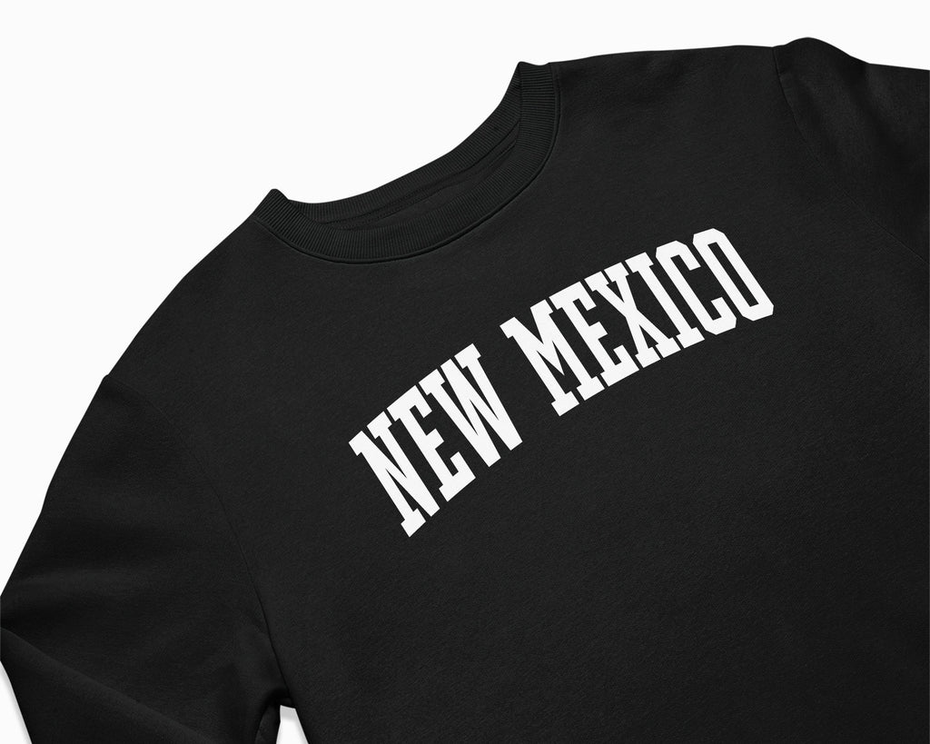 New Mexico Crewneck Sweatshirt - Black