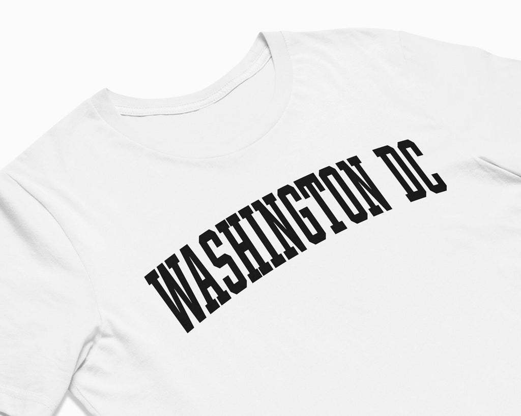 Washington DC Shirt - White/Black