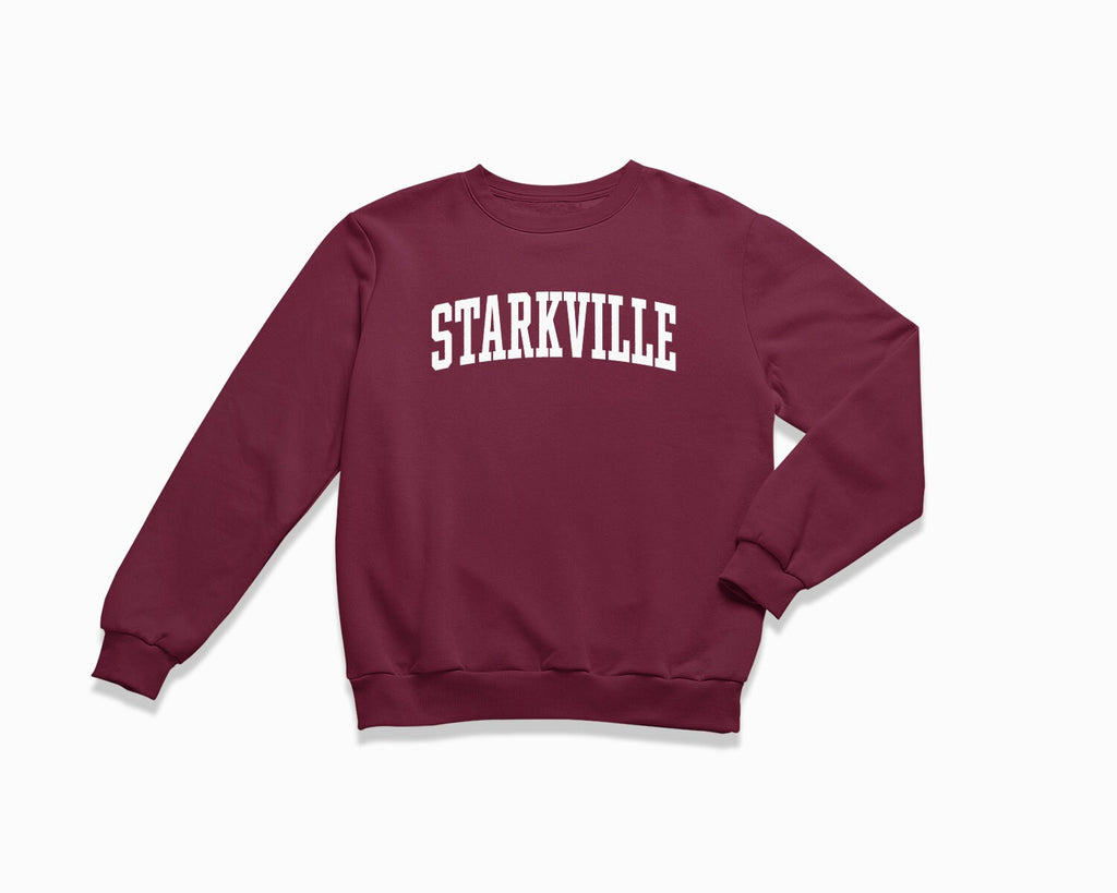 Starkville Crewneck Sweatshirt - Maroon