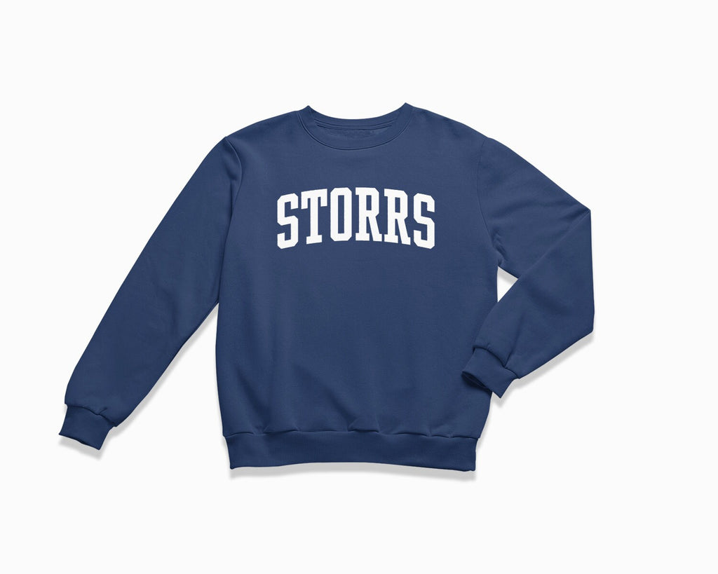 Storrs Crewneck Sweatshirt - Navy Blue
