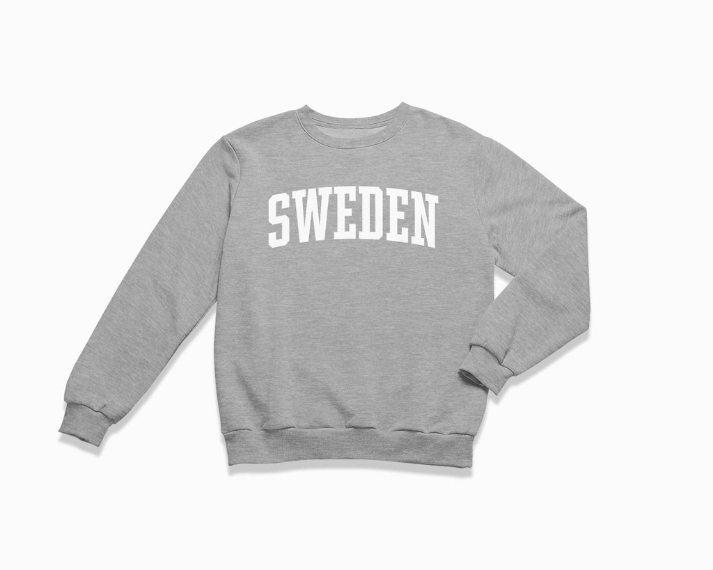 Sweden Crewneck Sweatshirt - Sport Grey