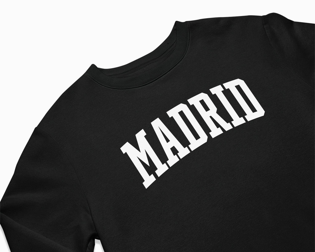 Madrid Crewneck Sweatshirt - Black