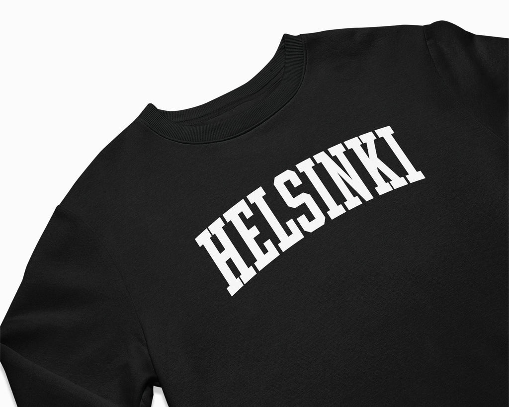 Helsinki Crewneck Sweatshirt - Black