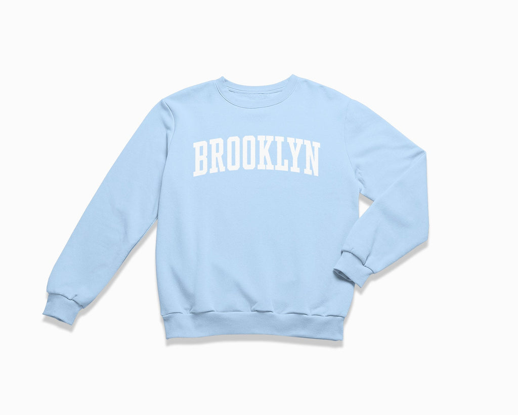 Brooklyn Crewneck Sweatshirt - Light Blue