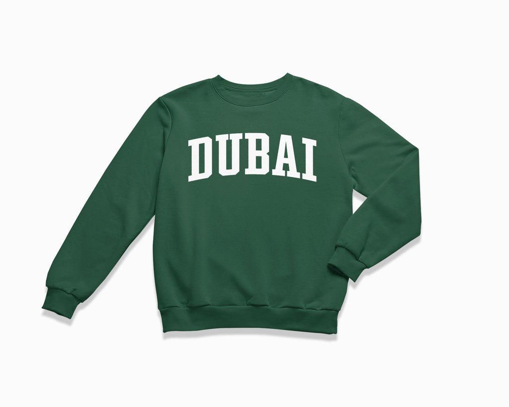 Dubai Crewneck Sweatshirt - Forest Green