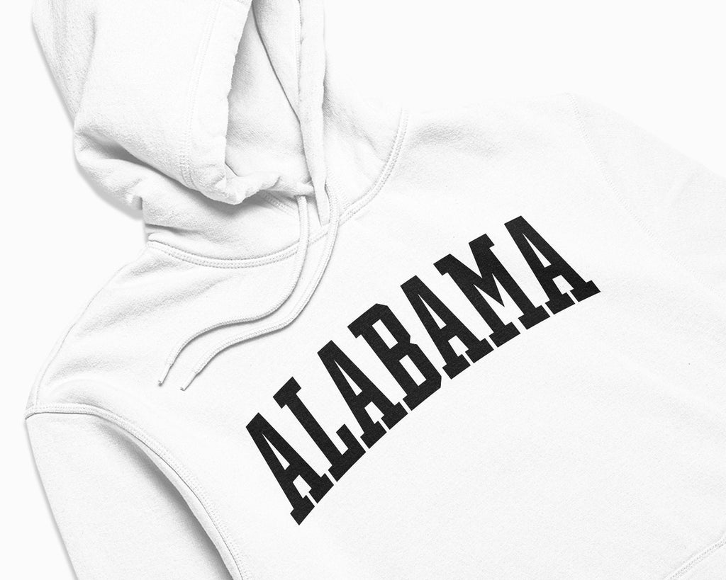 Alabama Hoodie - White/Black