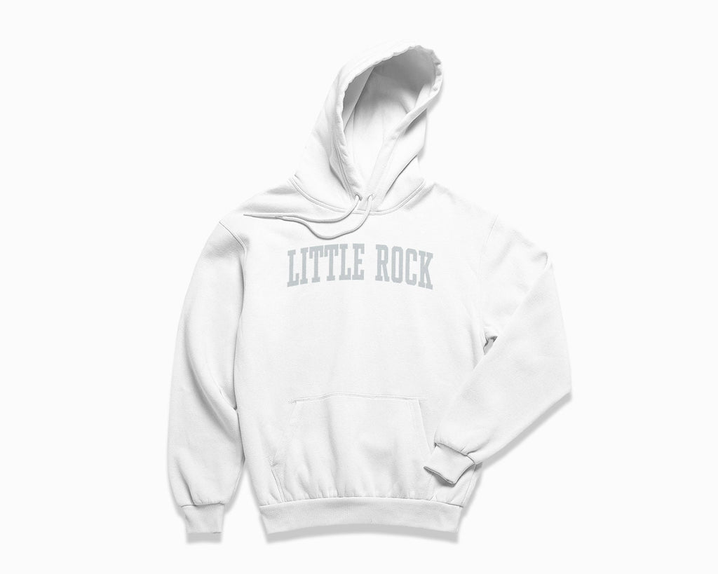 Little Rock Hoodie - White/Grey
