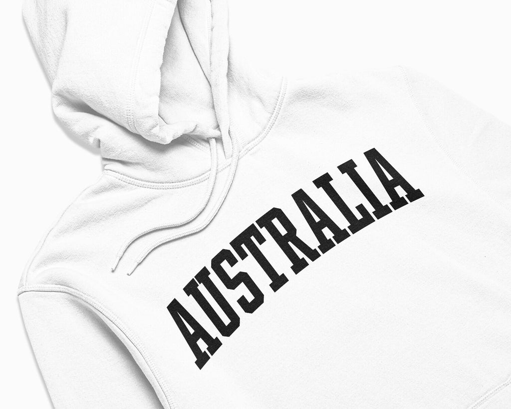 Australia Hoodie - White/Black