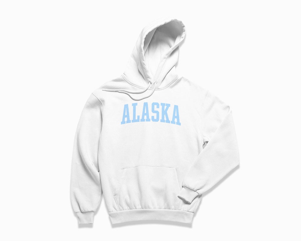 Alaska Hoodie - White/Light Blue