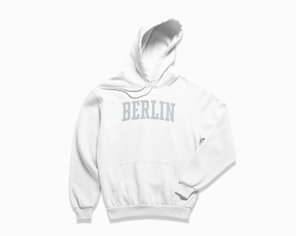 Berlin Hoodie - White/Grey