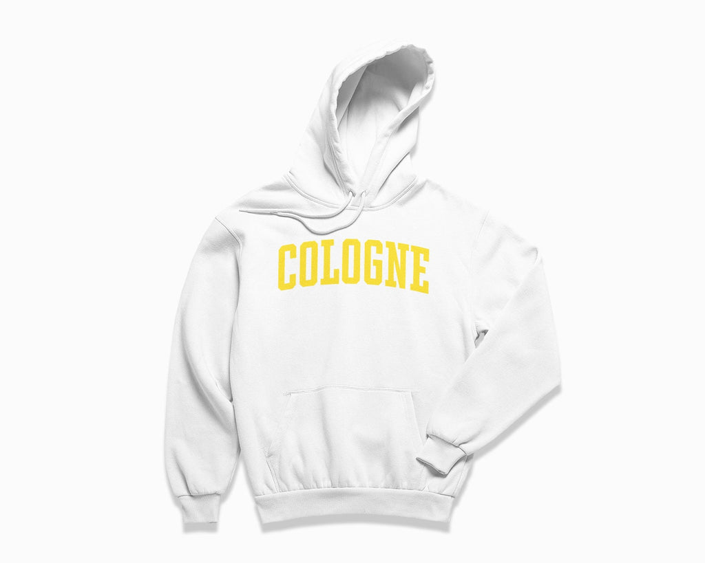 Cologne Hoodie - White/Yellow