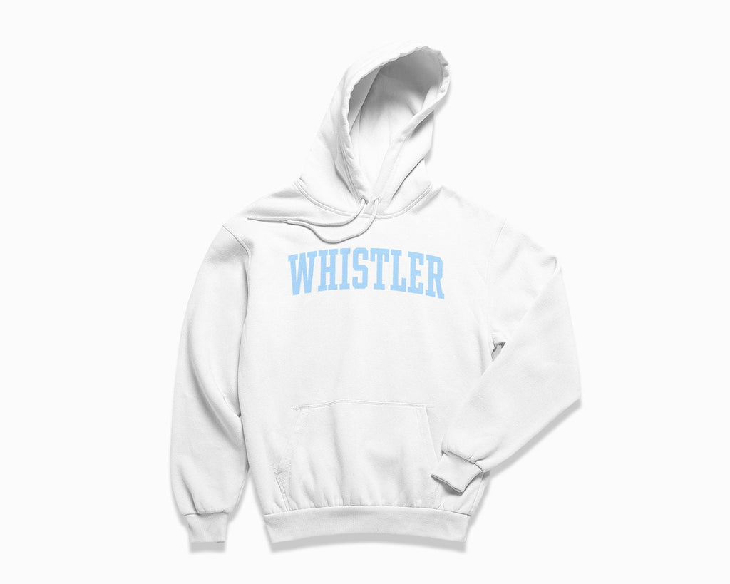 Whistler Hoodie - White/Light Blue