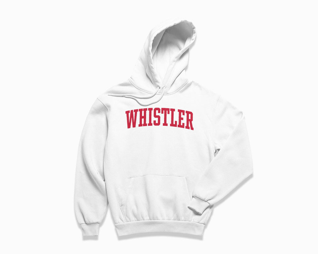 Whistler Hoodie - White/Red