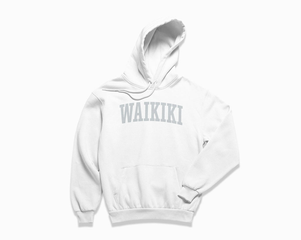 Waikiki Hoodie - White/Grey