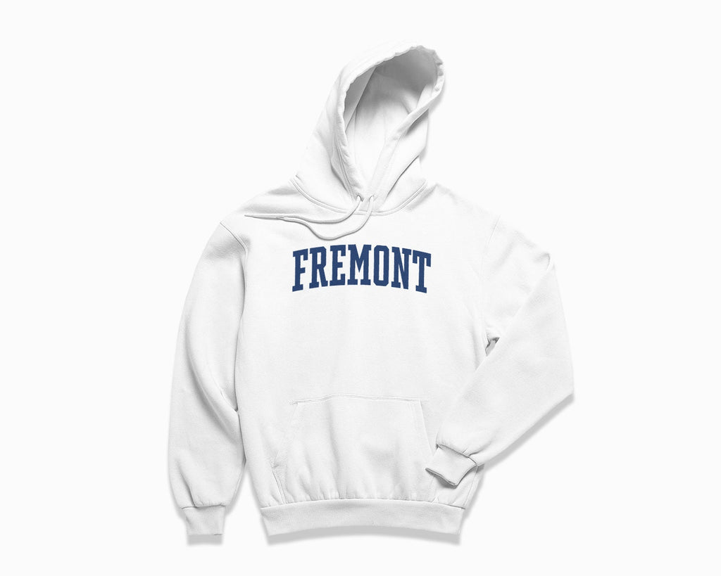 Fremont Hoodie - White/Navy Blue