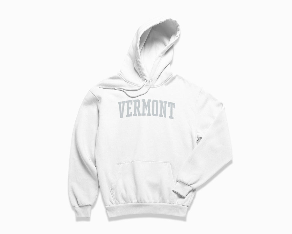 Vermont Hoodie - White/Grey