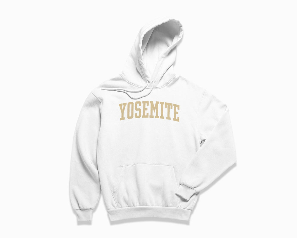 Yosemite Hoodie - White/Tan
