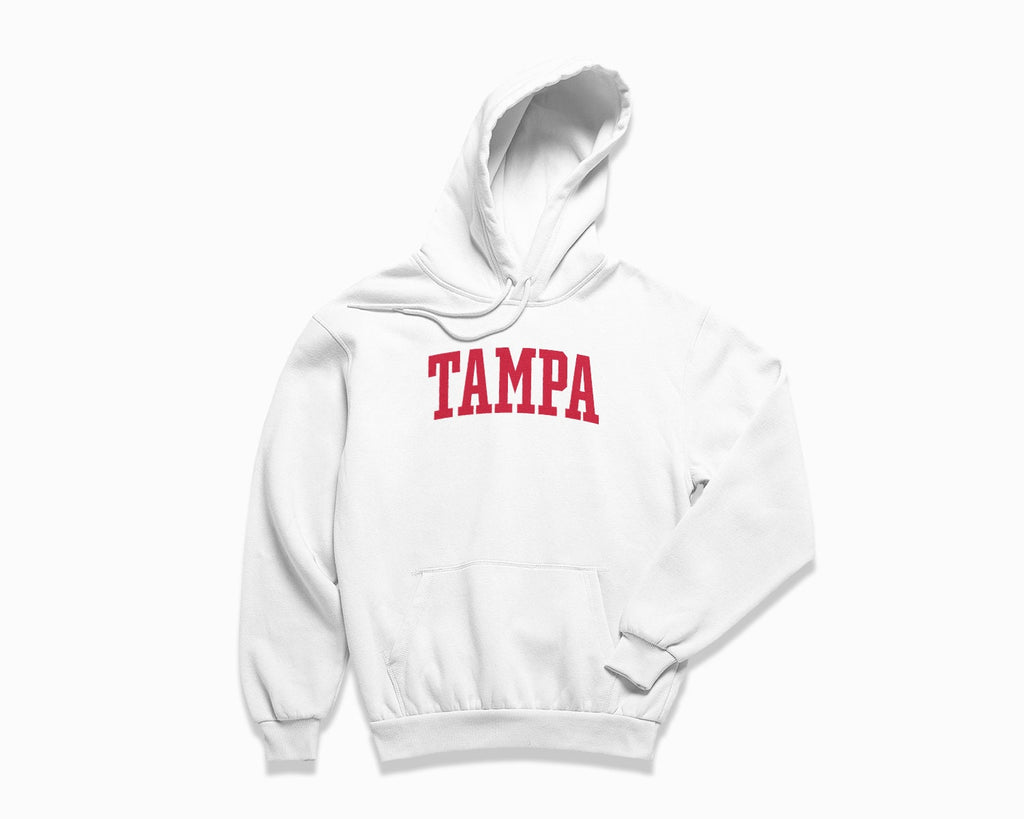 Tampa Hoodie - White/Red
