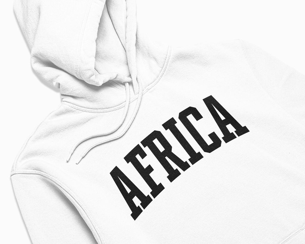 Africa Hoodie - White/Black