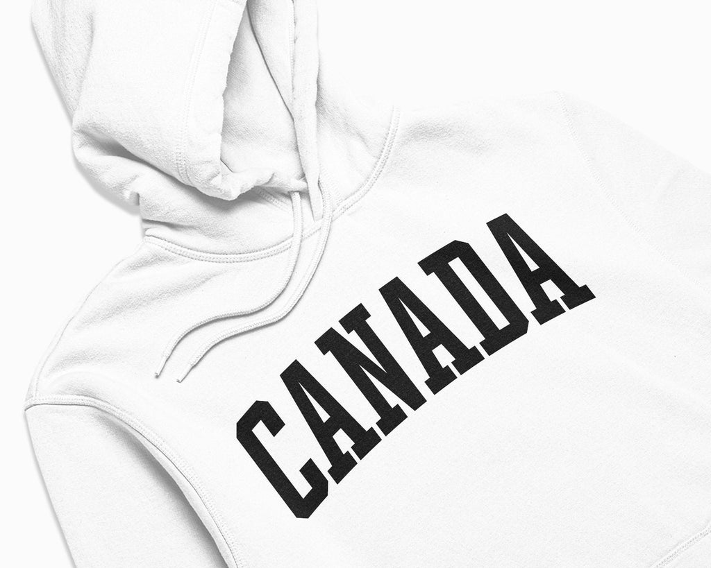 Canada Hoodie - White/Black