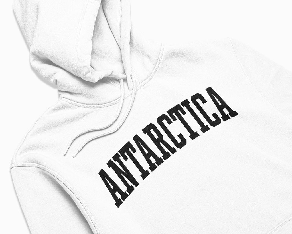 Antarctica Hoodie - White/Black