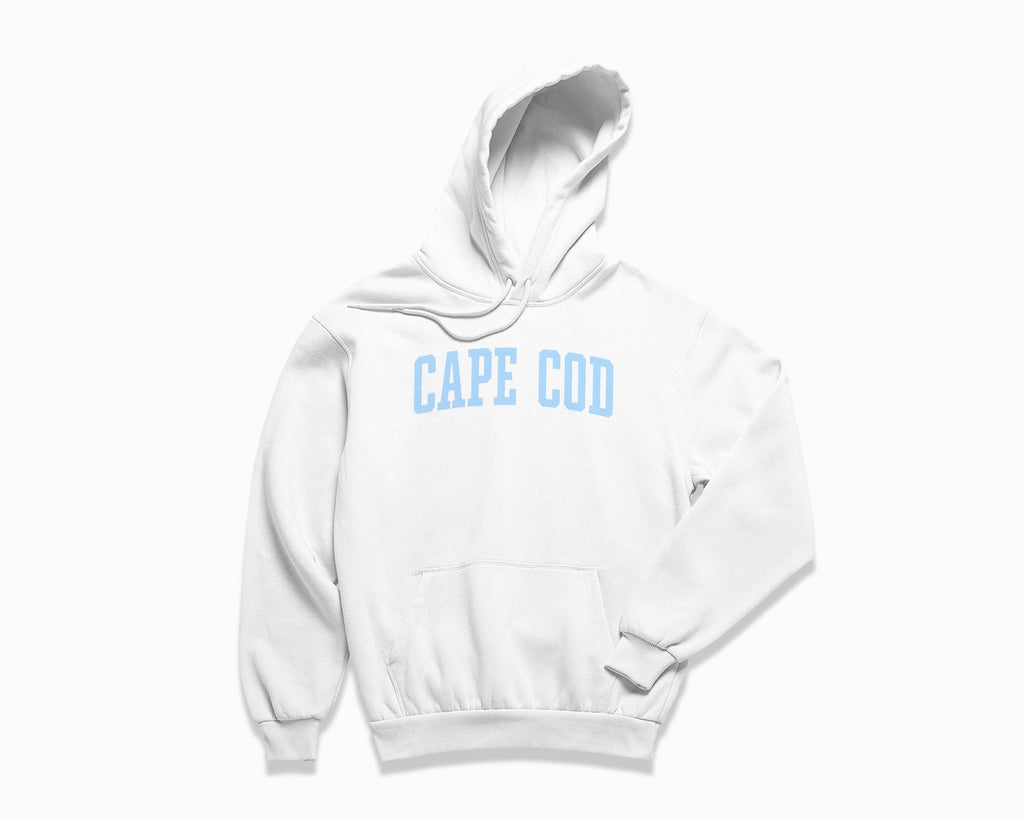 Cape Cod Hoodie - White/Light Blue