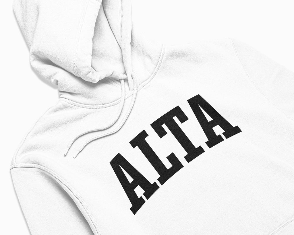 Alta Hoodie - White/Black