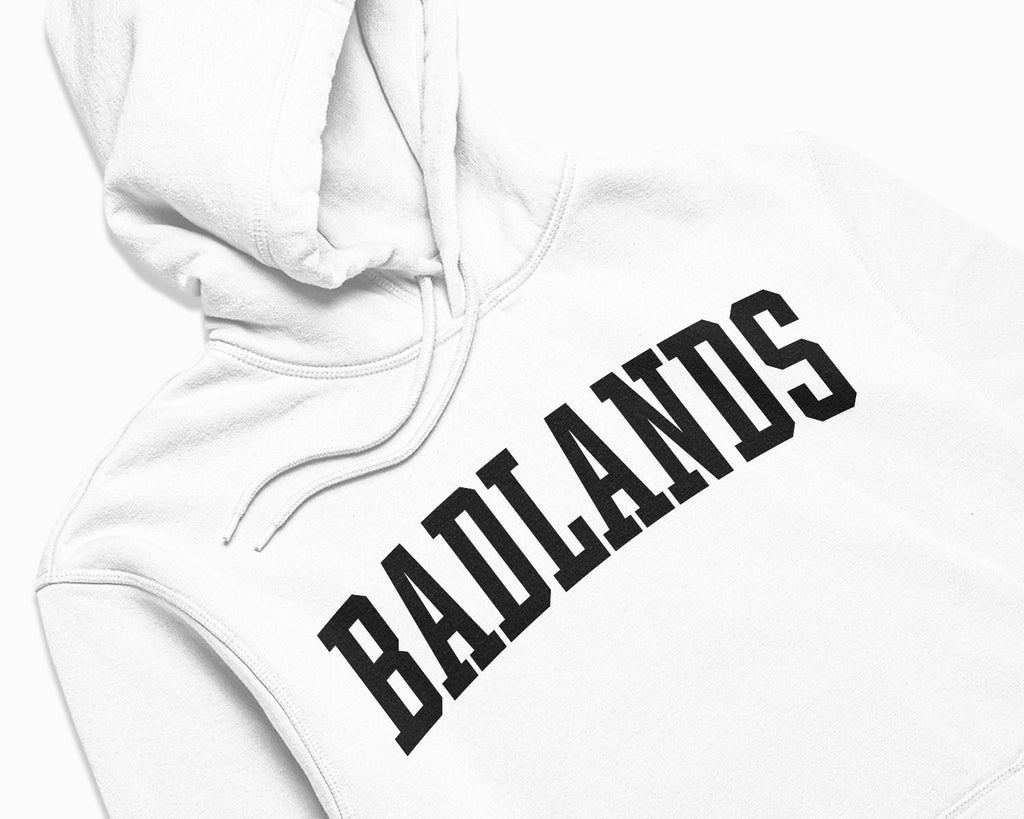 Badlands Hoodie - White/Black