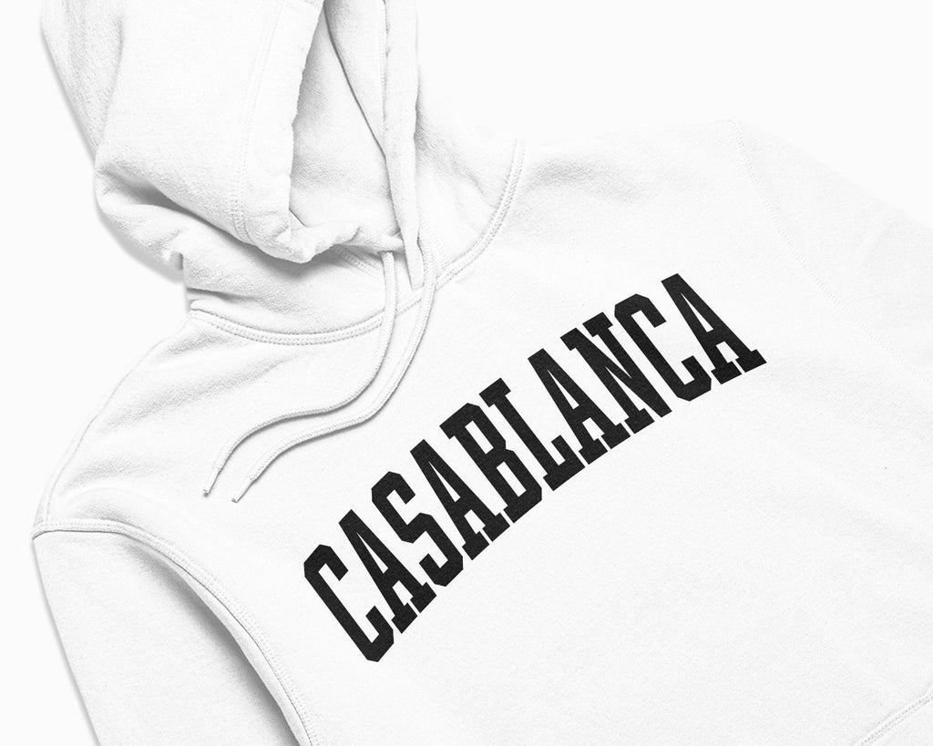 Casablanca Hoodie - White/Black