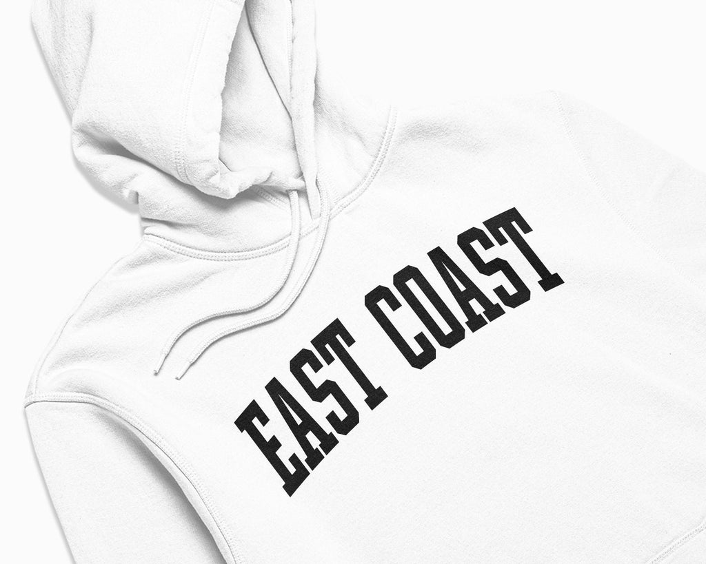 East Coast Hoodie - White/Black