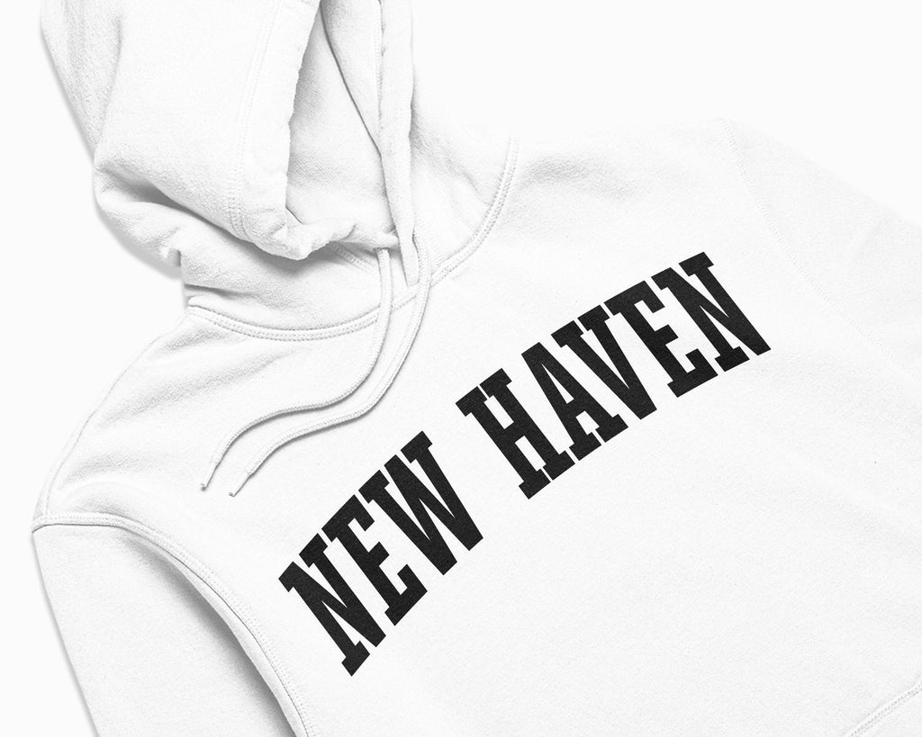 New Haven Hoodie - White/Black